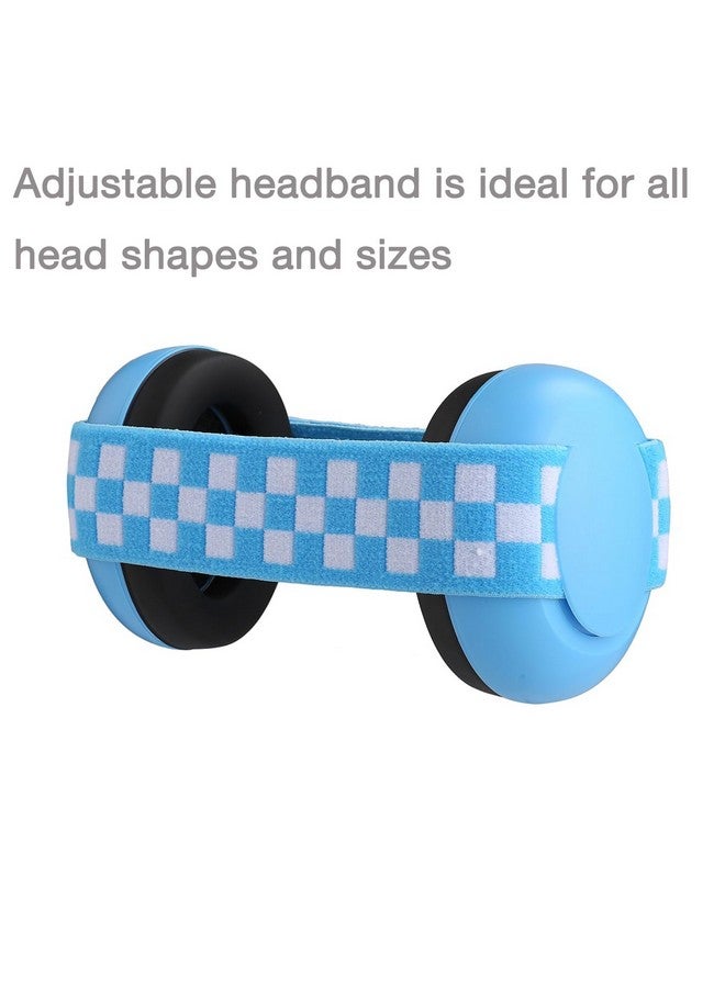 باندا إير سماعات باندا إير لحماية أذن الأطفال، سماعات عازلة للضوضاء، للأطفال الرضع والأطفال الصغار من عمر ٠-٣ سنوات | سماعات أذن لحماية سمع الأطفال (أزرق) - Image 4