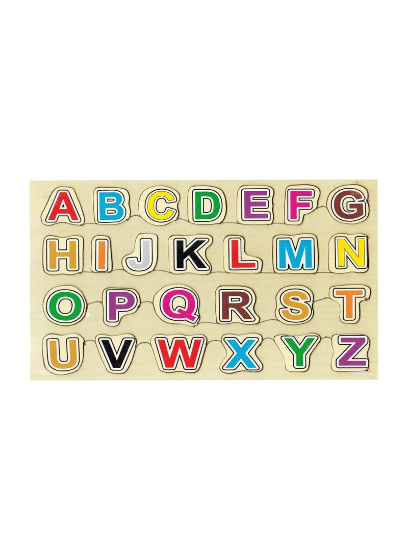 Toys Wooden Arabic Letters Puzzle  - Image 1