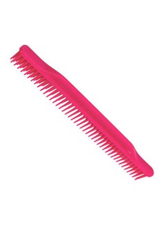 Allegro Combs 3-Row Detangling Comb, Wide Tooth Curl Defining Brush, Perfect for Women Curly Hair Stylists, Curl Defining Comb, Pink, Made In The USA, 1 Piece  - Image 3