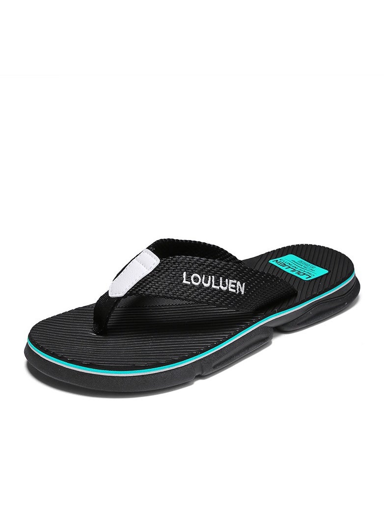 LOULUEN New Fashionable Herringbone Beach Slippers 
