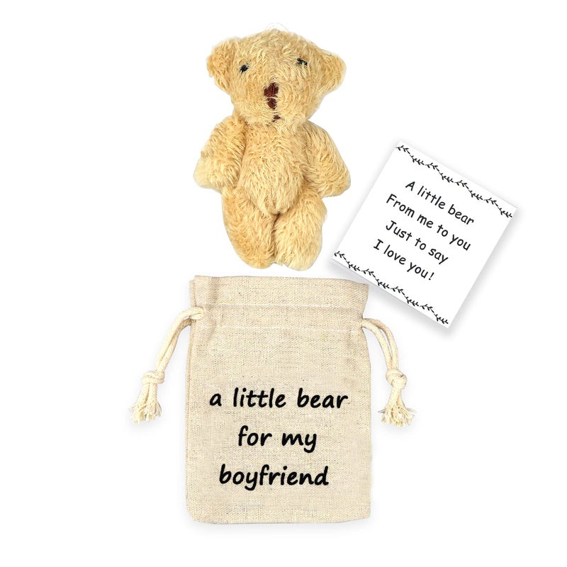 LUOKIFUR Pocket Bear Crash Gifts Pregnancy Announcements Baby Shower New Grandparents Baby Keepsake Gifts (Bump) - Image 1