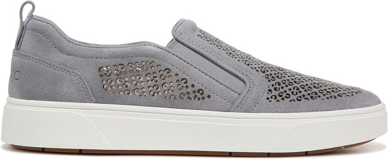 Vionic Kimmie Perf Women's Slip-On Supportive Sneaker in Slate - Image 4