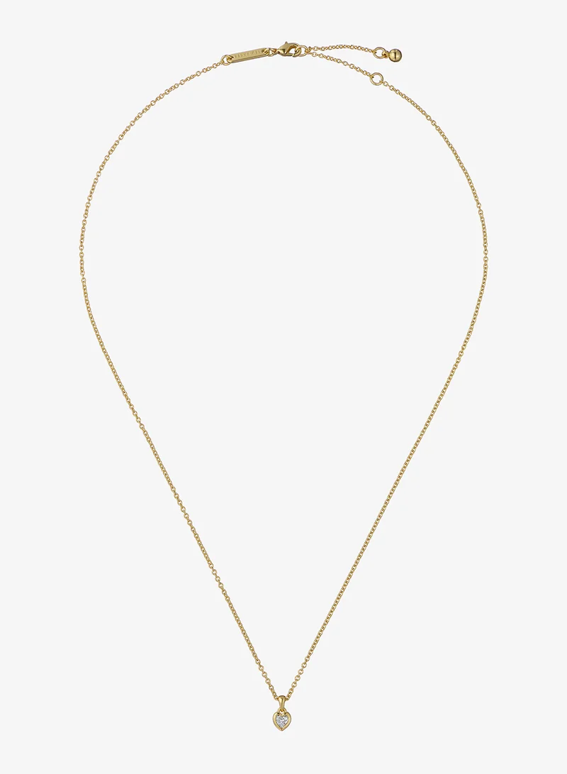 Harlow Mini Crystal Heart Pendant Necklace