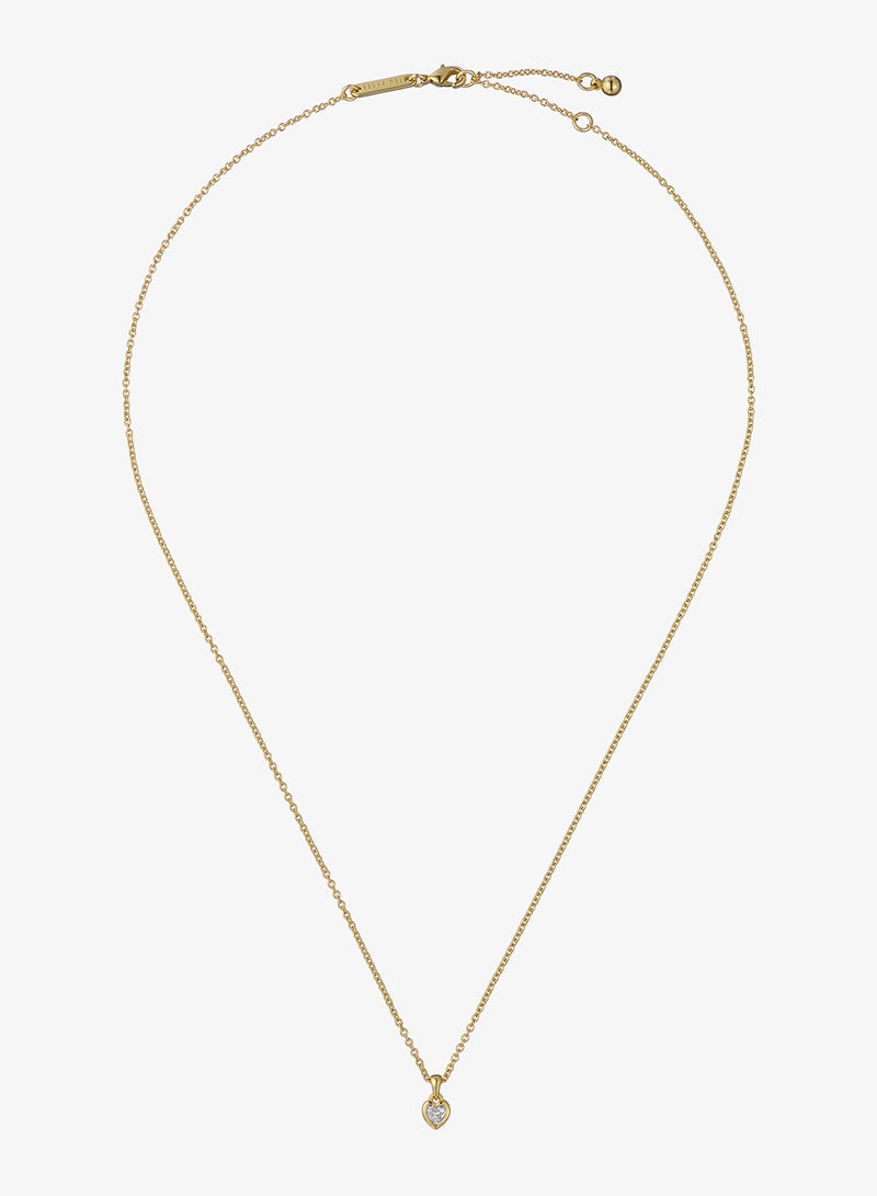 Ted Baker Harlow Mini Crystal Heart Pendant Necklace - Image 1