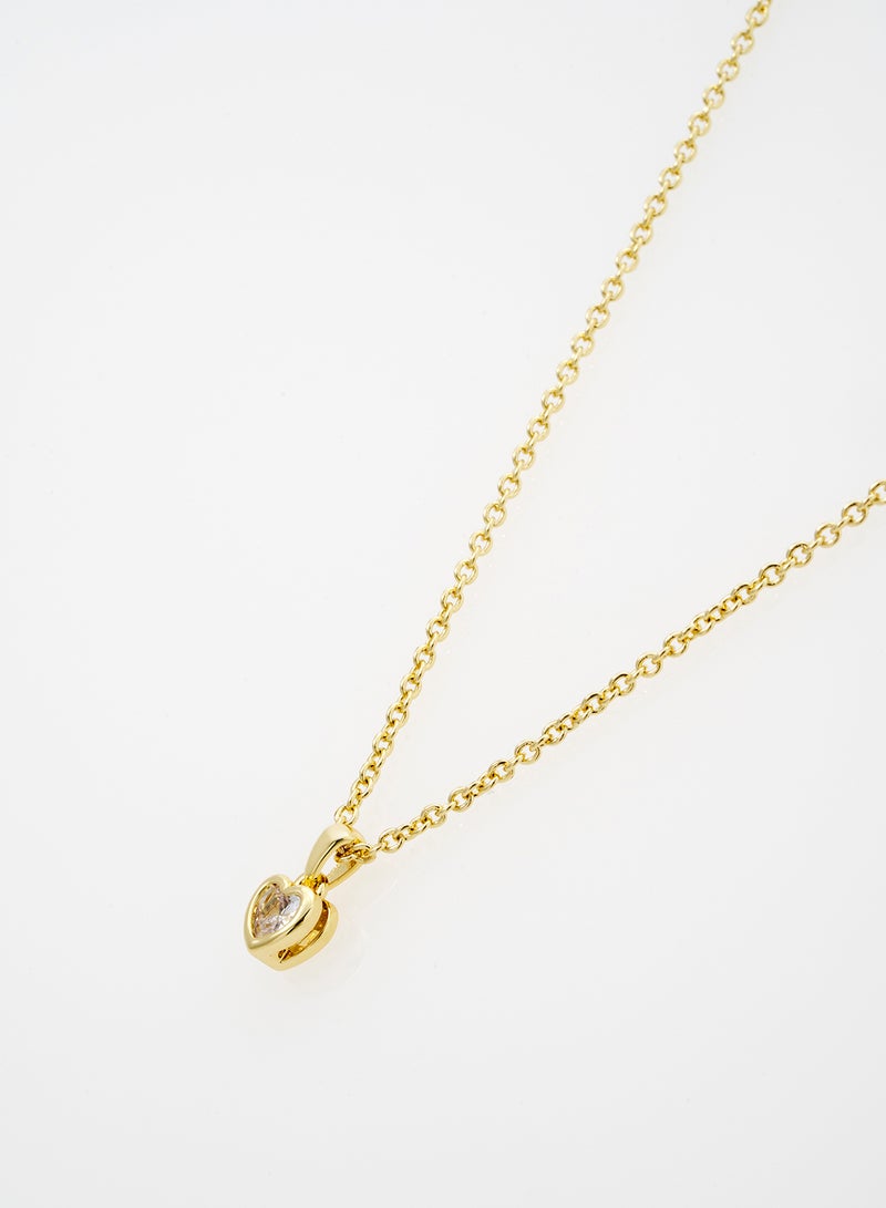 Ted Baker Harlow Mini Crystal Heart Pendant Necklace - Image 2
