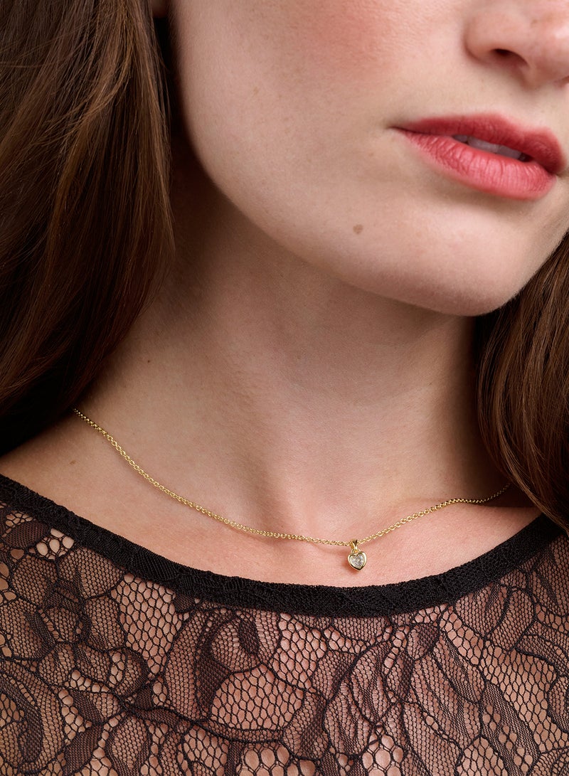 Ted Baker Harlow Mini Crystal Heart Pendant Necklace - Image 4