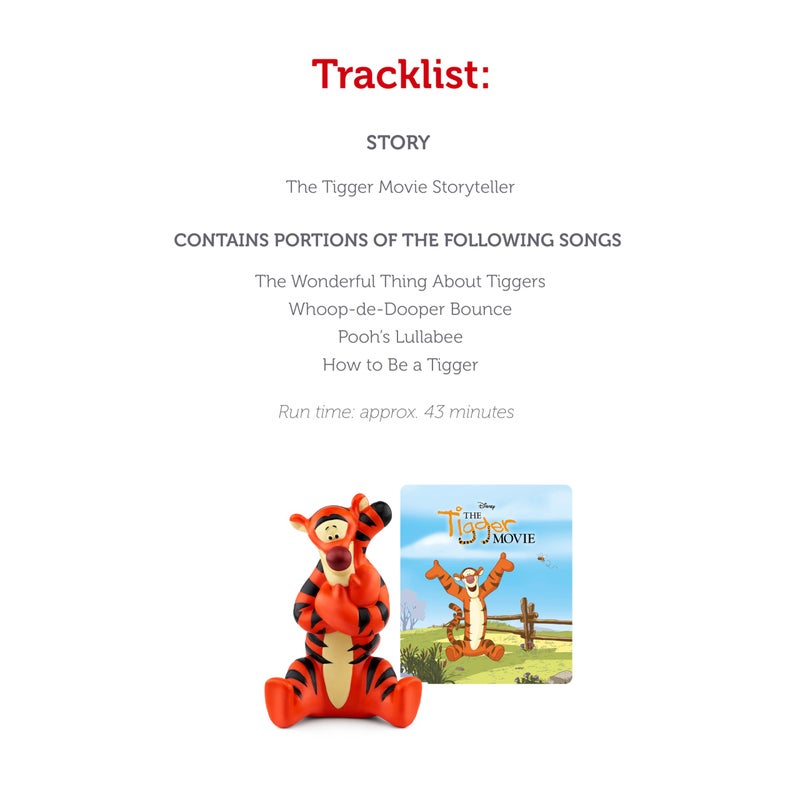 Tonies Tigger Audio Toy Figurine from Disney's The Tigger Movie - Image 4
