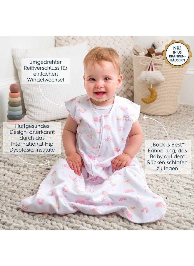 Halo Sleep Sleepsack Sleeping Bag, 0.5 Tog 100% Cotton Sleeping Bag, Newborn Baby Sleeping Bag, Unisex For Boys And Girls, 18 To 36 Months , Jungle  - Image 2