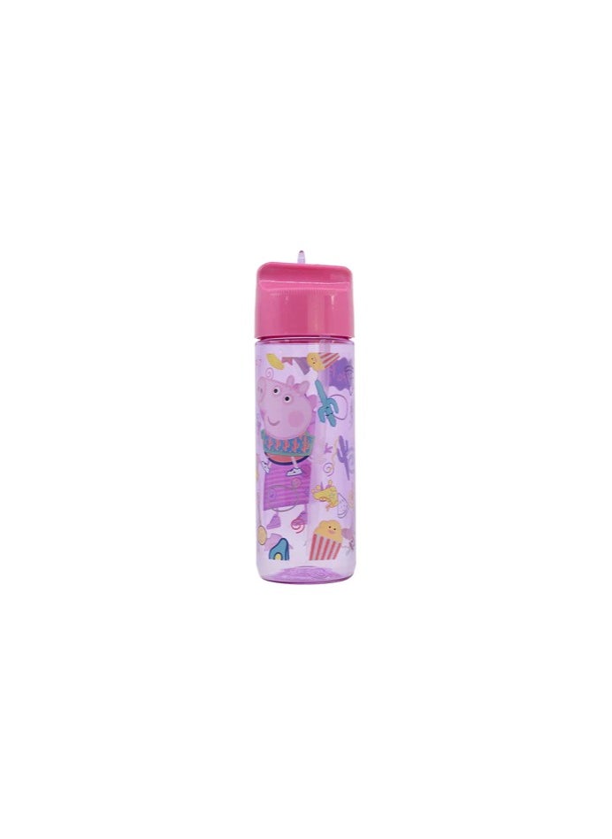STOR Stor Large Tritan Hydro Bottle Peppa P: Premium Bottle - School essential - Cartoon character merchandise - Kids' water bottle - Character-themed drinkware - 540ML  - Image 3