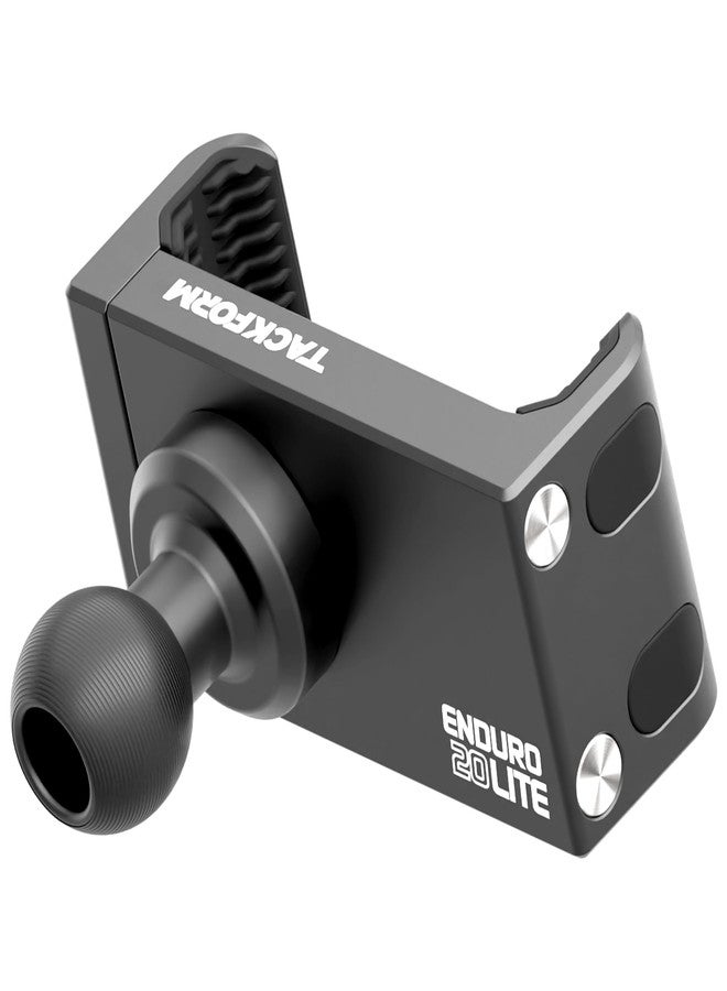 Tackform Enduro 20LITE Phone Holder - Spring Tension Optimized for in Vehicle Use, Truck and Fleet, Rock Crawling | 20mm Aluminum Ball - Image 1