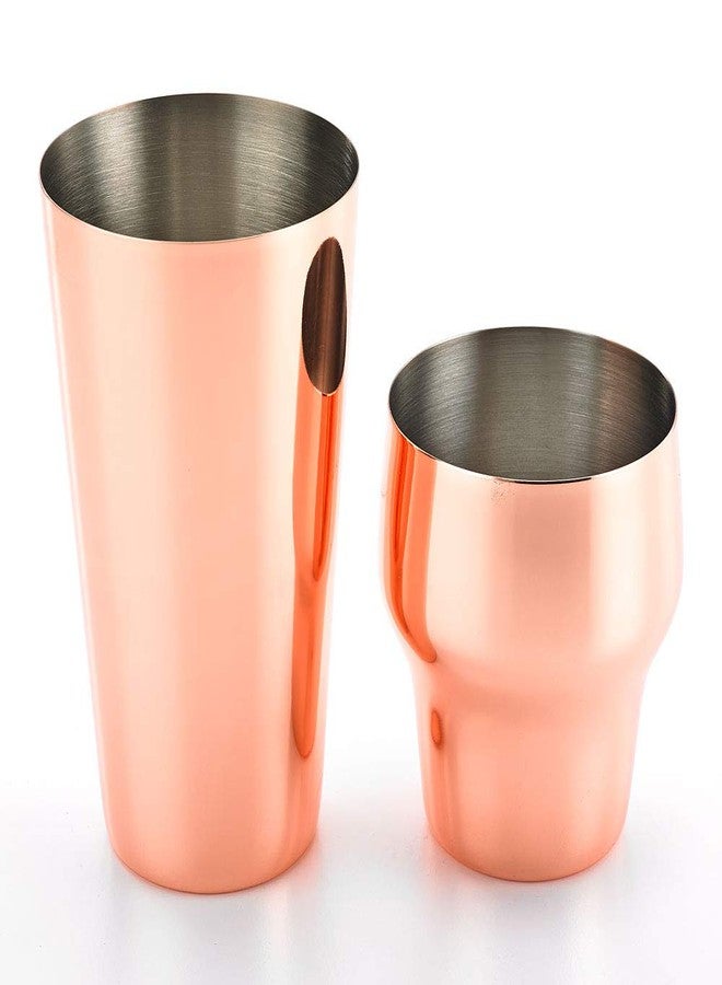 Barfly Cocktail Shaker Set, 24oz (700 ml), Copper - Image 4