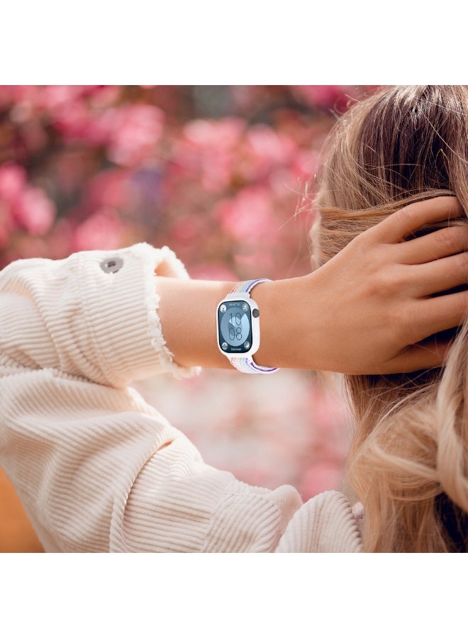 مناسب لساعة Huawei Watch Fit 3/Fit 4/Fit 4 Pro مع حزام فيلكرو من النايلون - Image 3