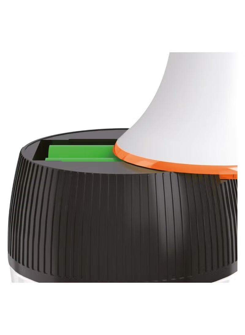 AFRA مصباح LED طوارئ AFRA، 40 واط، 220-240 فولت، للاستخدام الداخلي والخارجي، زاوية شعاع 240 درجة، قاعدة اتصال E27، درجة حرارة لون أبيض ثلجي، مقاوم للاشتعال، AF-288LEDB - Image 5