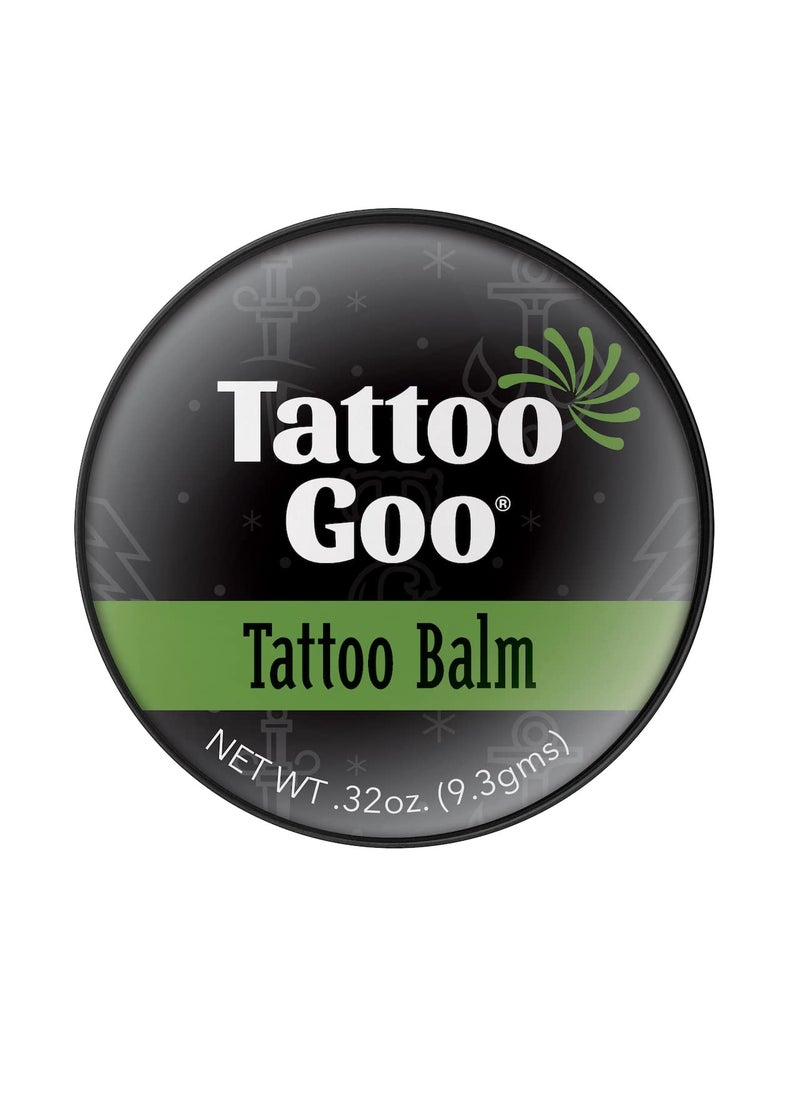 tattoo goo Tattoo Goo Original Travel Size Tattoo After Care, Natural Tattoo Balm with Beeswax and Cocoa Butter, Soothing Tattoo Ointment and Brightening Care, .32 oz; Packaging may vary 