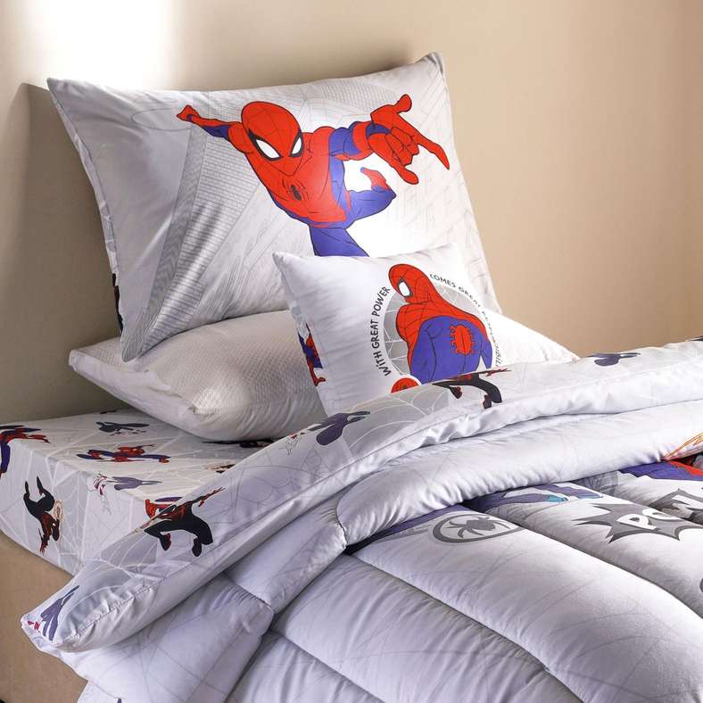 Pan Home طقم سرير سبايدرمان 4 قطع للأطفال