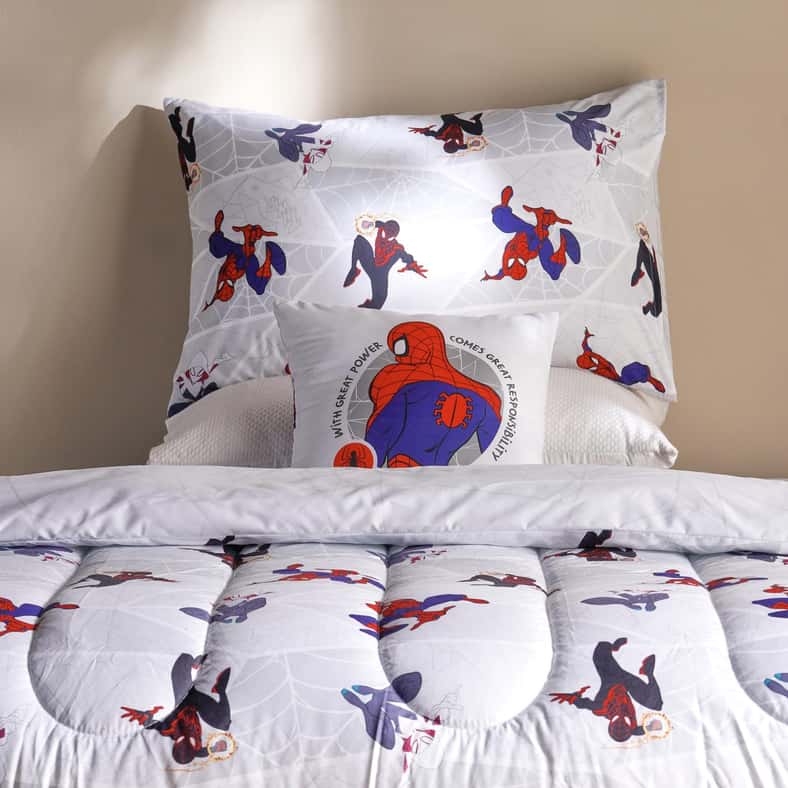 Pan Home Spiderman 4 Piece Bed In a Bag 160x220cm - Red - Image 2