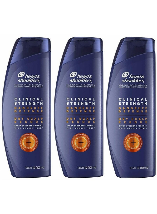 Head & Shoulders Head & Shoulders Dandruff Shampoo, Clinical Strength 14.2 oz (Pack of 3) - Image 1
