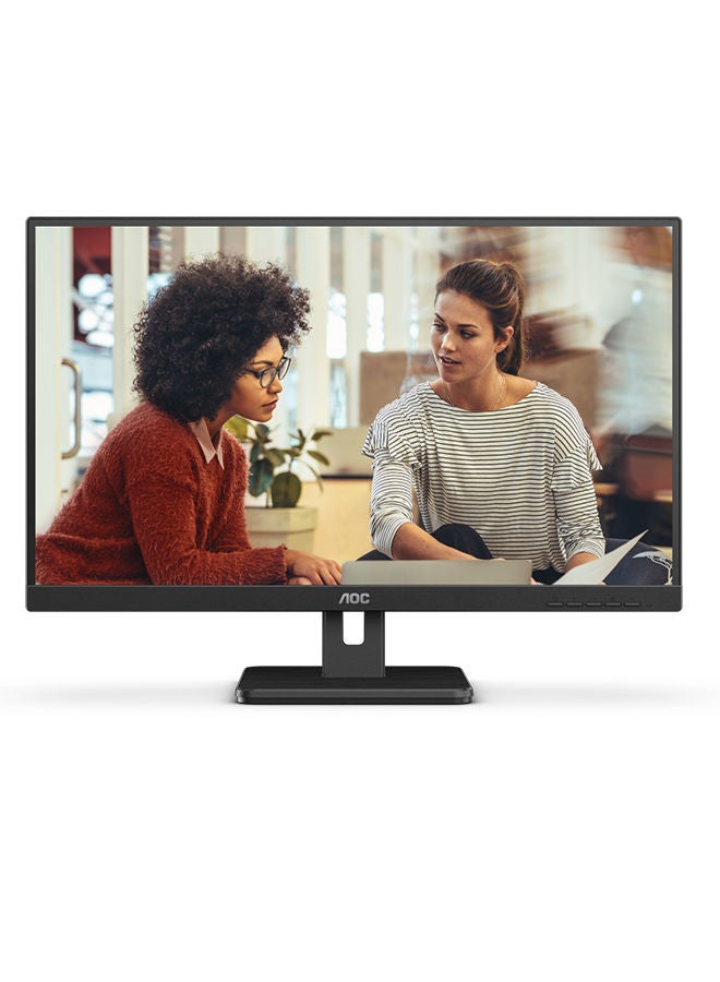 اي او سي شاشة 27 بوصة 27V5C/BK IPS بدون إطار FHD مع منفذ عرض USB C HDMI وحامل قابل لضبط الارتفاع ومكبرات صوت 3 وات - Image 1