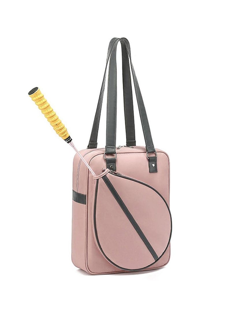 SOLARAE Tennis Shoulder Bag, Tennis Backpack for Women Men to Hold Tennis Racket, Large Capacity Outdoor Sports Fitness Bag for Badminton Racquet and Other Accessories, for Leisure, Fitness, Tourism(1 Pack) - Image 1