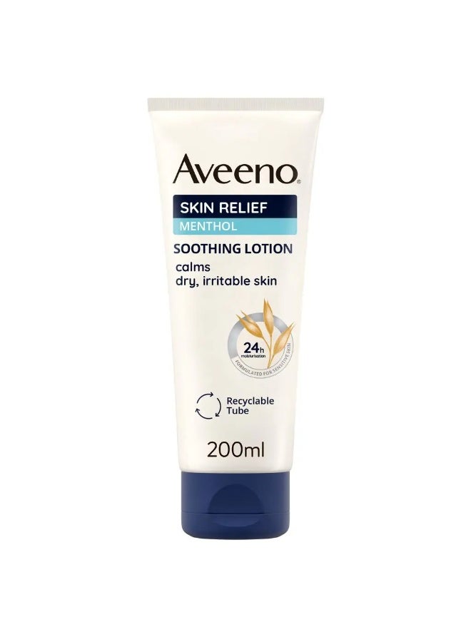 Aveeno Skin Relief Duo Soothing Lotion with Menthol 2x200ml - Image 2