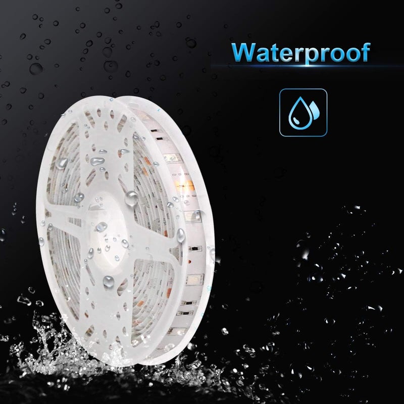 dalattin Waterproof Led Lights Outdoor Led Strip Lights 32.8ft RGB 300 LEDs Color Changing Led Rope Lights with 44 Keys IR Remote, 2 Rolls of 16.4ft - Image 5