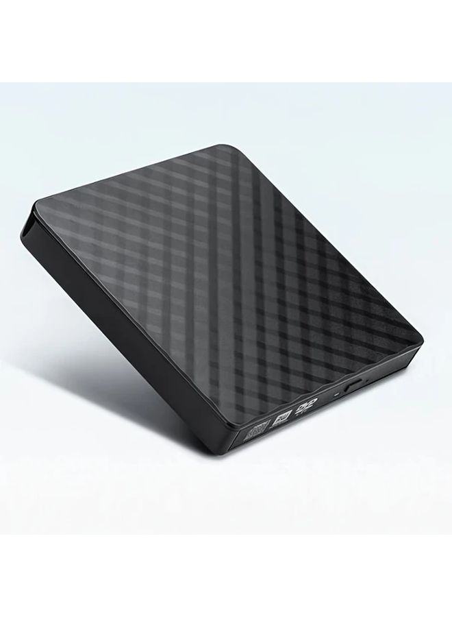 Black Portable USB 3 0 And USB C External CD DVD Burner Drive 24X Read 8X Write - Image 3