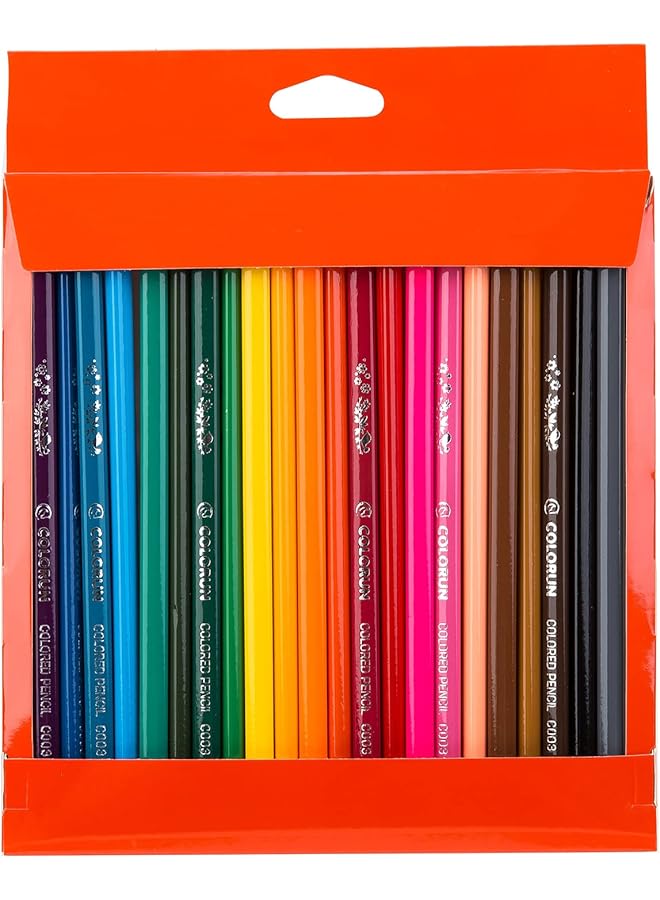 Deli 24 Color Cartoon Wooden Colors - Image 1