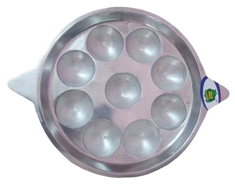 RKR KITCHEN Indolium Paniyaram/Paddu/Ponganalu Pan/Kallu/Chatti 9pit - Image 1