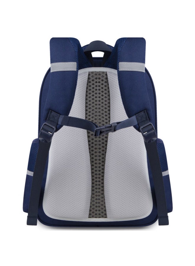 Edison Primary School Backpack With Spine Protection, Weight Reduction, Large Capacity, Water-resistant, Camouflage Design, Children's Backpack 24016-1s Blue-green - Image 4