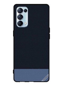 Covernex غطاء حماية لهاتف Oppo Reno5 Pro 5G بنمط أشكال منقطة باللون الأزرق  - Image 1