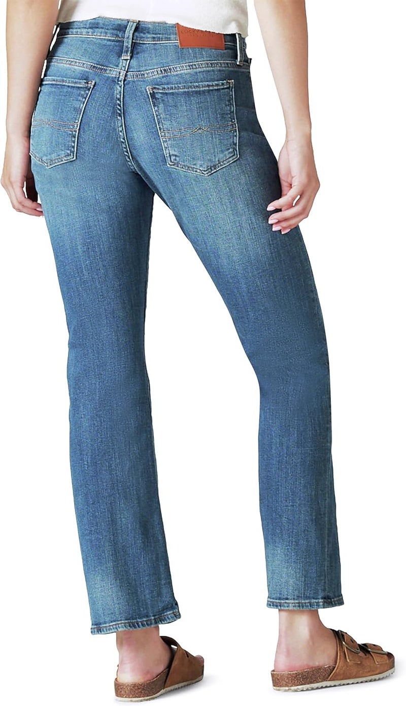 Lucky Brand Women's Easy Rider Bootcut Jean in Tanzanite, 31W / 30L - Image 2
