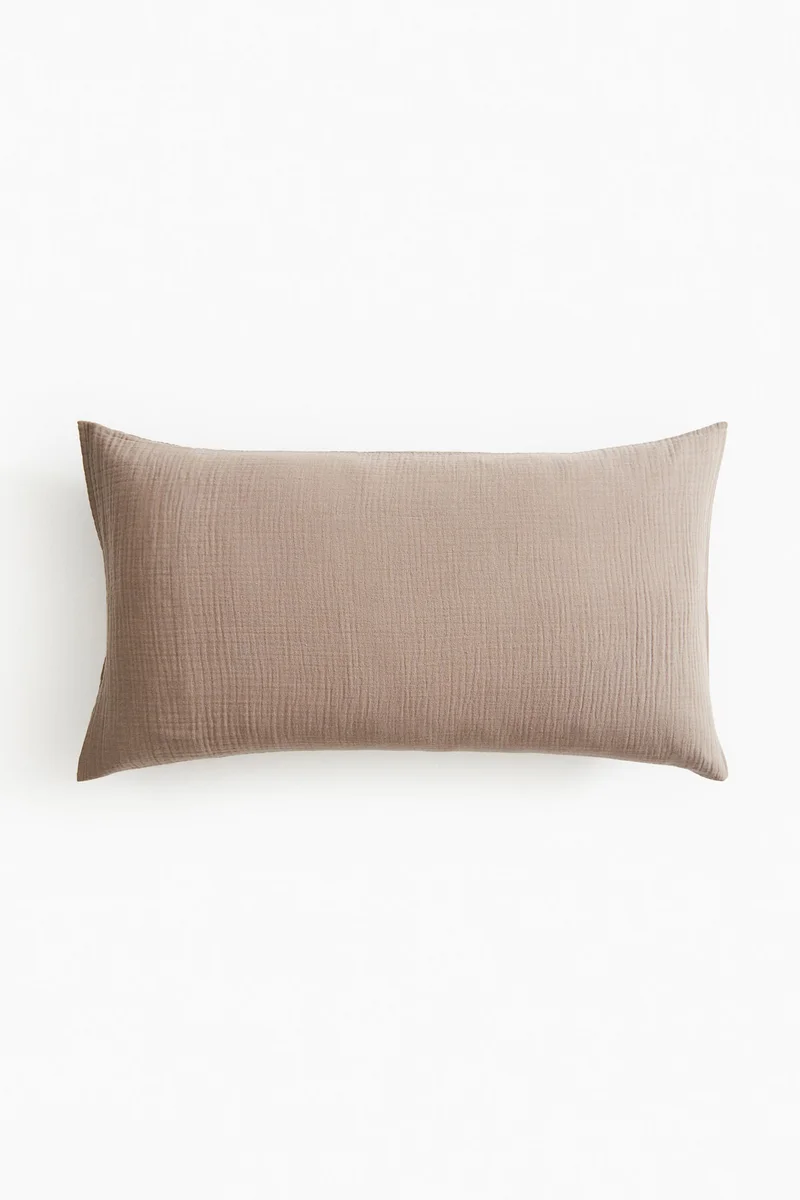 H&M Cotton muslin pillowcase