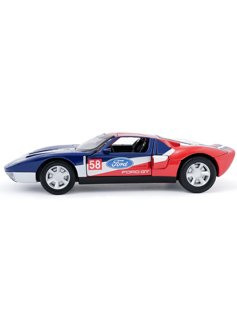 MOTORMAX GT Racing Ford GT Concept Die-Cast Model Car 1:24 Scale | Officially Licensed Supercar Collectible | Opening Doors, Detailed Interior & Free-Wheeling Die-Cast Toy - Image 4