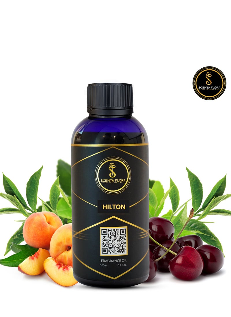Scenta Flora HILTON - Diffuser Aroma Oil - Soothing, Healing, and Relaxing Fragrance for Scent Diffusers - Aromatherapy (500 ml)  - Image 3