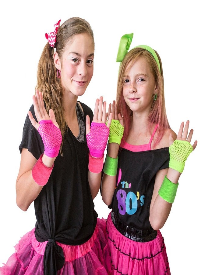Bememo 24 Pcs Neon Wristbands for Kids End of The Year Student Gifts Bulk Tennis Wrist Sweatbands 80s Neon Youth Basketball Wrist Bands for Boys Girls 90s Glow Party School Supplies(Stylish Colors) - Image 3