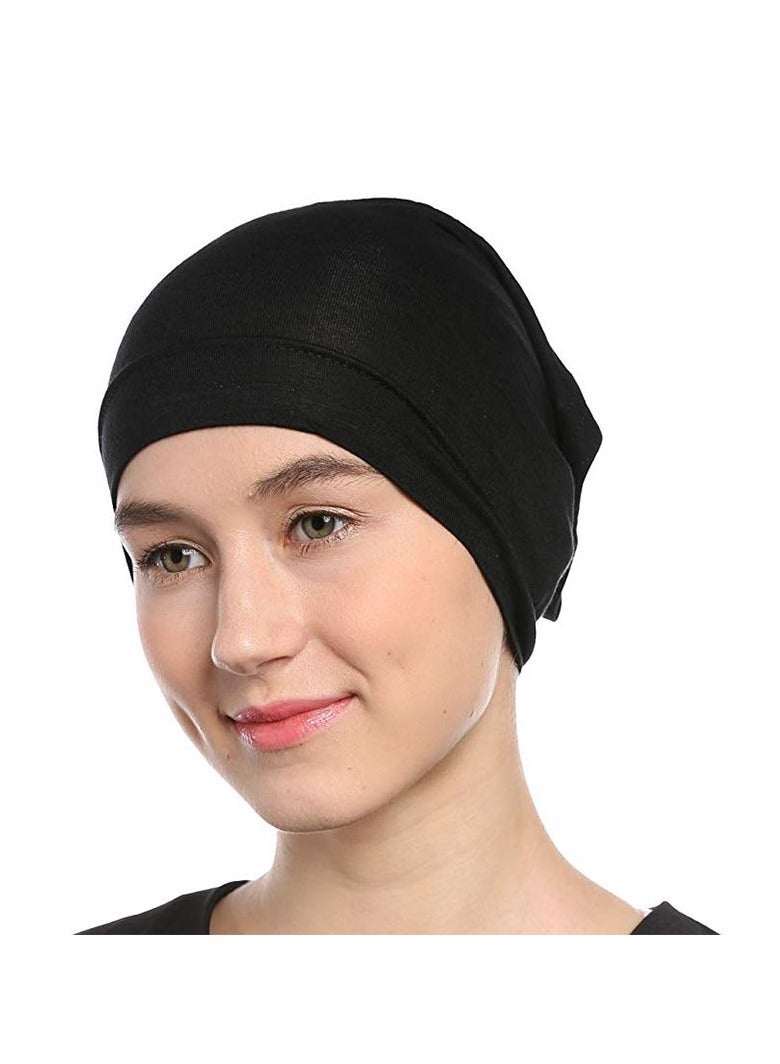 Comfortable Classic Long Scarf Black - Image 1