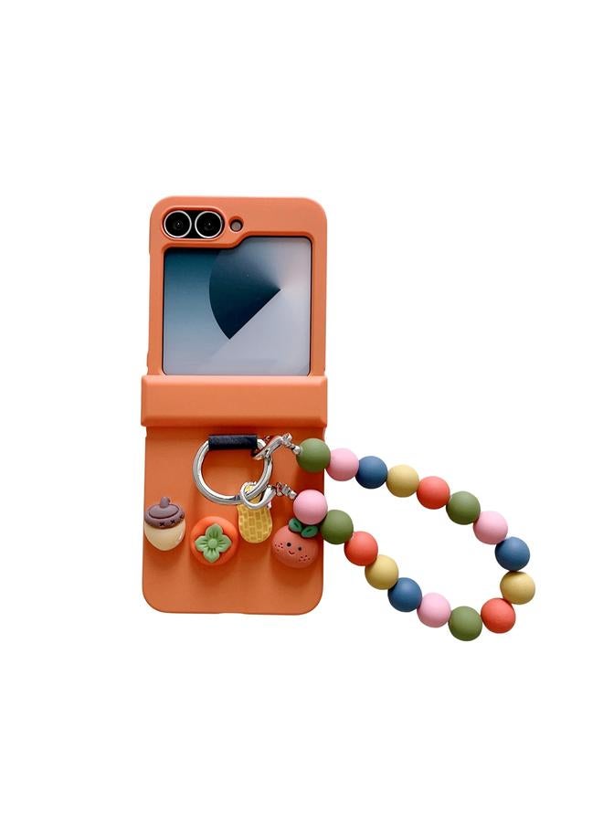 S-TOP Case For Samsung Galaxy Z Flip6 5G Good Things Happen Colored Oil Painting PC Phone Case - Image 1