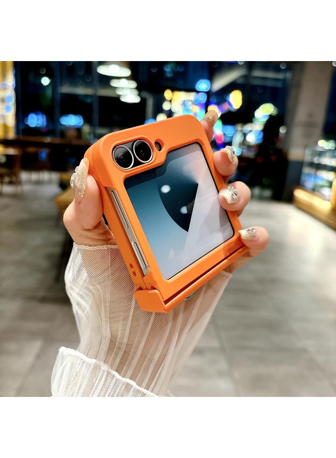 S-TOP Case For Samsung Galaxy Z Flip6 5G Good Things Happen Colored Oil Painting PC Phone Case - Image 3