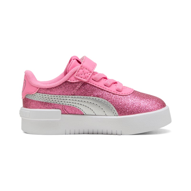 PUMA Jola Glitz Glam Kids Unisex Pink Sneakers - Image 5