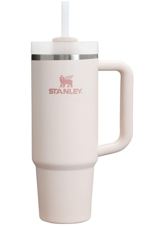 Stanley - Stanley Quencher H2.0 FlowState Stainless Steel Vacuum Insulated Tumbler with Lid and Straw for Water, Iced Tea or Coffee, Smoothie and More, Rose Quartz 2.0, 30 OZ / 0.89 L - Image 1