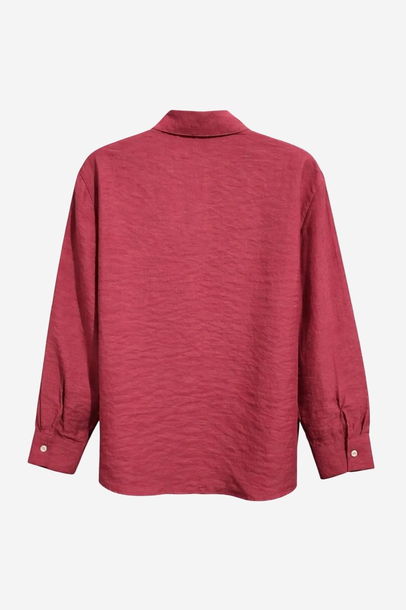 Mixray Relaxed Fit Shirt with Pocket - Image 3