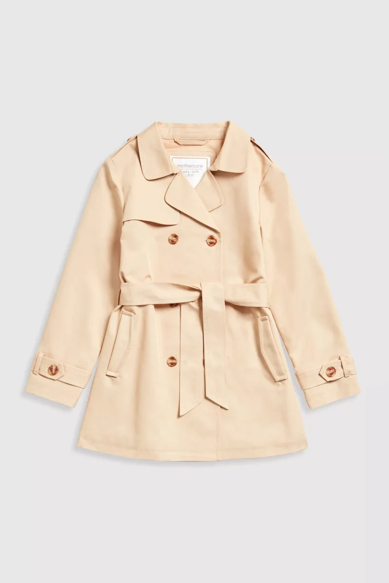 مذركير معطف ترنش بلون بيج