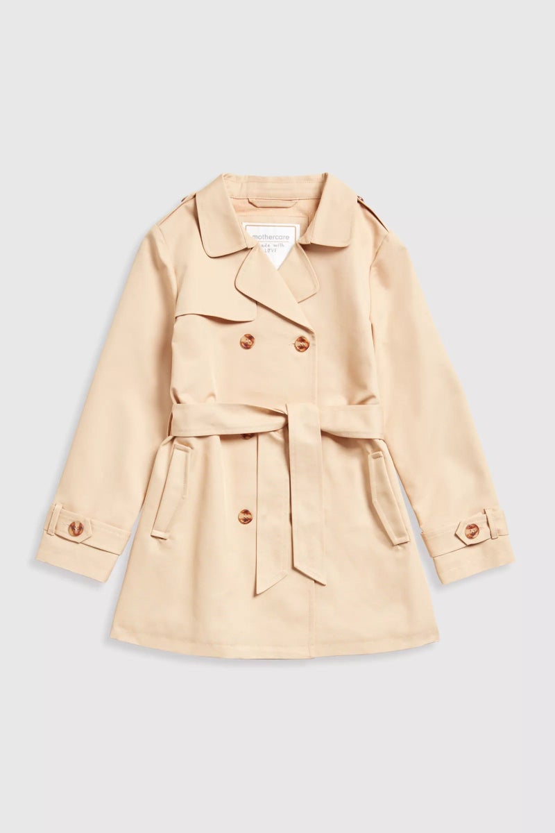mothercare Stone Trench Coat