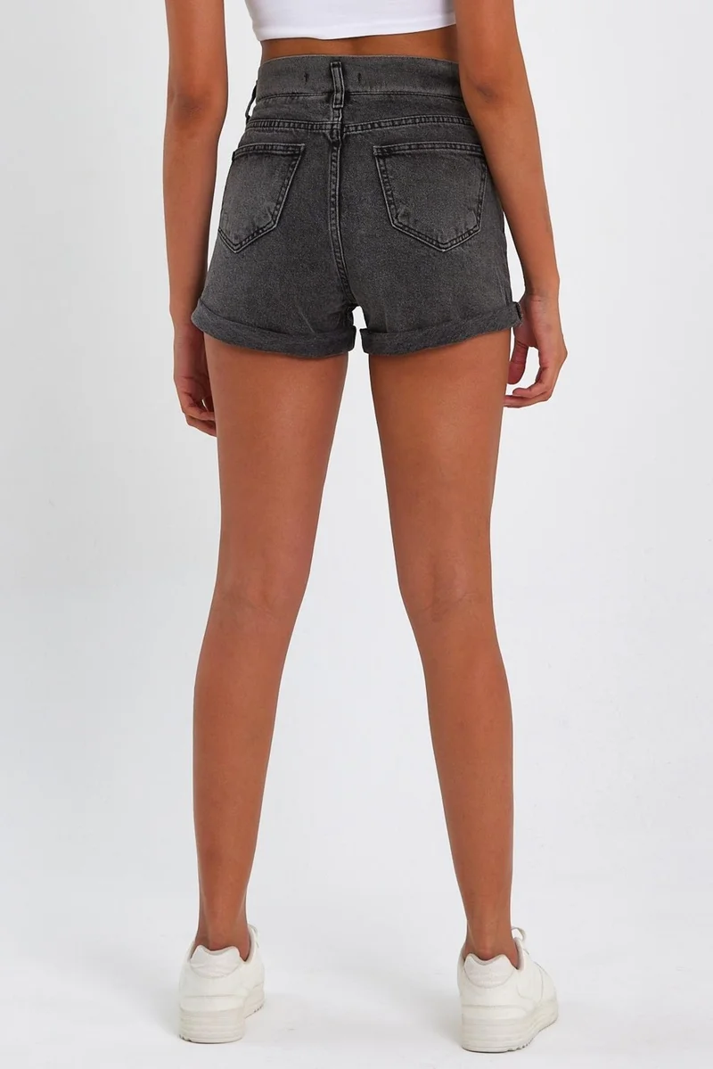 Alexander Gardi Special Collection Denim Mini Shorts (4012S)