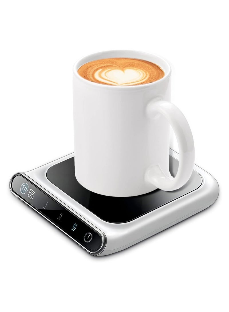 general Coffee cup warmer, electric coffee cup warmer, gravity sensor and 3 temperature settings for desktop coffee warmer with automatic shut-off, smart heated coffee cups for beverages, tea and hot chocolate (without cup) - Image 1