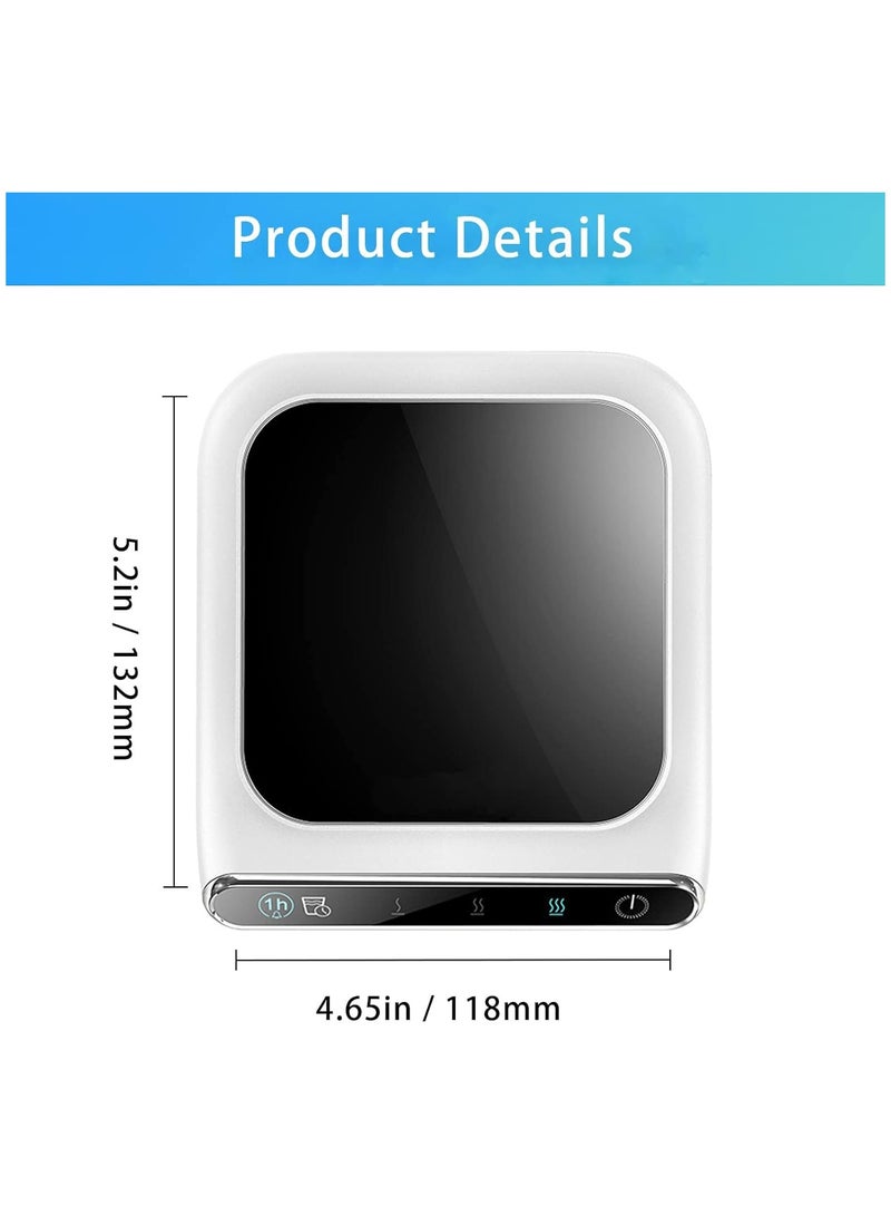 general Coffee cup warmer, electric coffee cup warmer, gravity sensor and 3 temperature settings for desktop coffee warmer with automatic shut-off, smart heated coffee cups for beverages, tea and hot chocolate (without cup) - Image 5