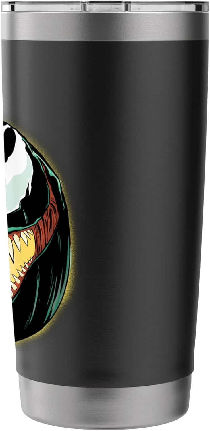 Marvel Venom Halloween Symbiote Pumpkin JackOLantern Stainless Steel Insulated Tumbler - Image 2