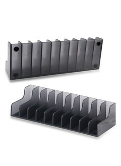 DOBE PS5/4 CD Disks Card Holder, Game Card Box for Play Station 5/4, Game CD Case Storage Stand Holder Bracket for Playstation 5 4 (Holds 20 Disks, Black)  - Image 2