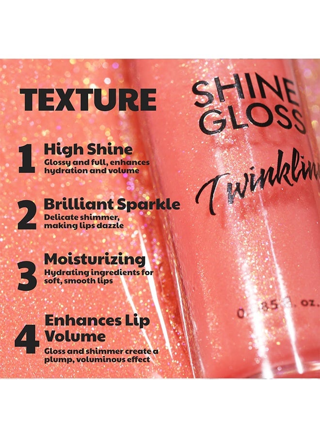 يونج فيجن شين غلوس، ملمع شفاه لامع – لمسة نهائية لامعة مع جزيئات شبيهة باللؤلؤ، غير لاصق ومرطب، مثالي للطبقات أو للارتداء بمفرده، لمعان ناعم لراحة تدوم طويلاً #01 - Image 4