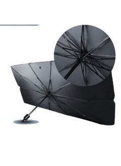 AWD Car Windshield Sunshade Cover, Folding Car Sunshade Umbrella for Windshield, Blocks Harmful Ultraviolet Rays, Protects Car Interior, Keeps Car Cool, for Cars Trucks Windshield Covers.  - Image 1